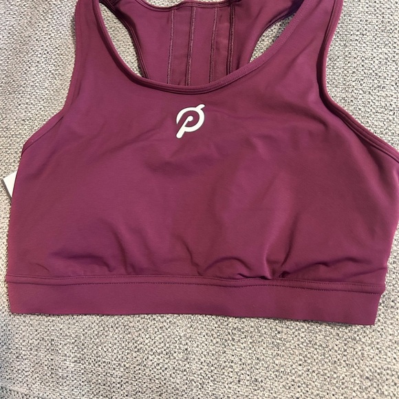 Peloton Women's Purple Sports Bra - Picture 1 of 3